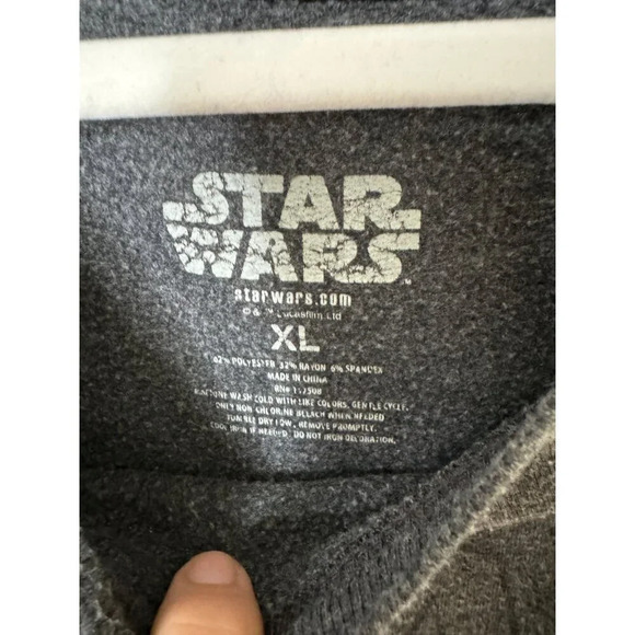 Star Wars Women's Gray Sweatshirt, gray sweatshirt, star wars, womens sweatshirt - Picture 3 of 5